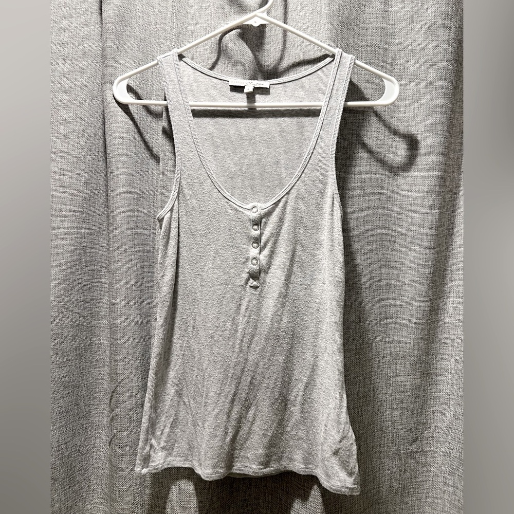 Express Gray Sleeveless Top